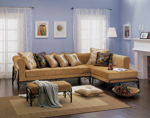 铁艺沙发如何选购与搭配铁艺沙发分类介绍 装修知识 九正家居网