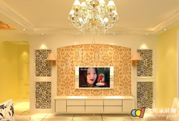 怎么选电视背景墙的颜色 57a1a77f8f1e03a65f8b464f.jpg