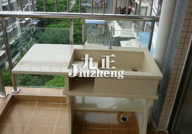 开放式阳台砖砌洗衣池施工流程 阳台洗衣池装修注意事项