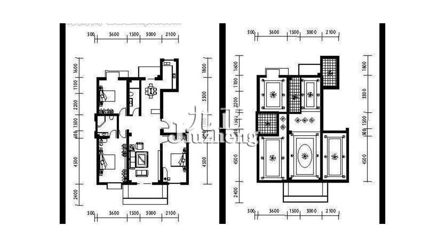 房屋平面图绘画步骤 ,绘制房子平面图首先绘制房子平面的定位