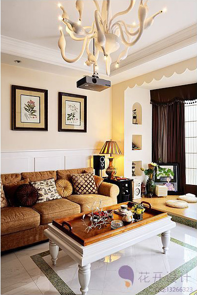 沙发背景墙装修设计效果图法式 51be85be65689e707100297b.jpg