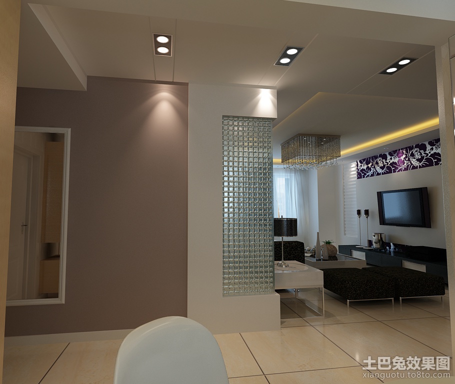 客厅玄关隔断效果图欣赏 53c6639d1522da7f2b002a0f.jpg