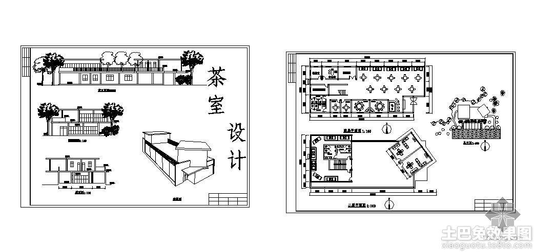 大门设计平面图手绘图