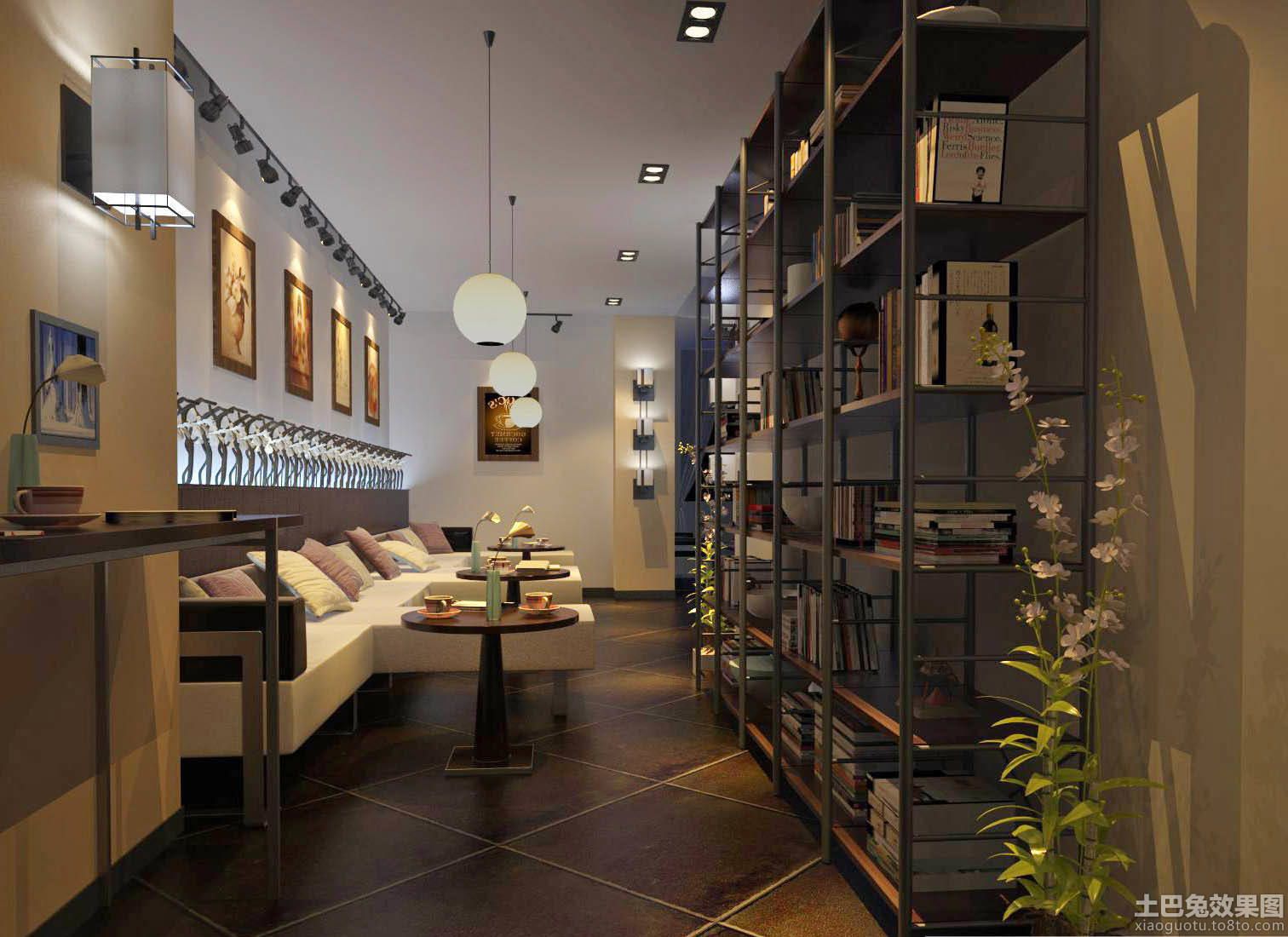 咖啡馆设计装修效果图 53c7cd331522da7f2b0396db.jpg