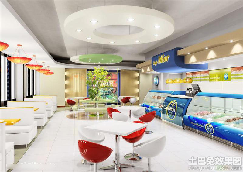 冷饮批发装修效果图