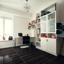 现代简装两室一厅装修效果图 (5 张图)