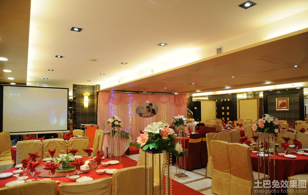 婚礼宴会厅效果图