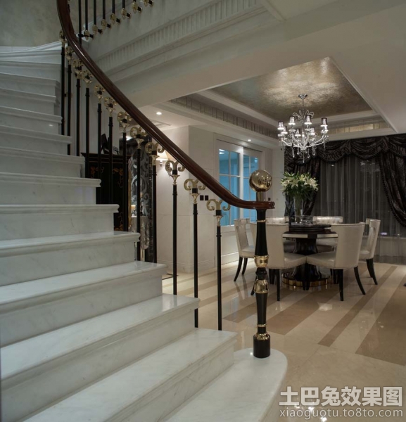 复式楼梯扶手图片大全,复式玻璃楼梯扶手,304楼梯扶手_大山谷图库
