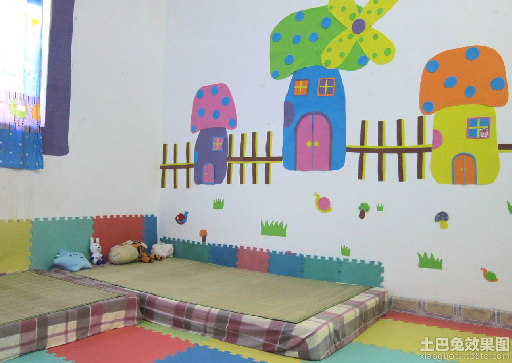 幼儿园小班休息室环境布置