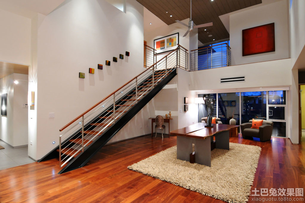 loft公寓楼梯设计效果图