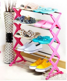 玄关鞋架效果图 九正家居装修效果图