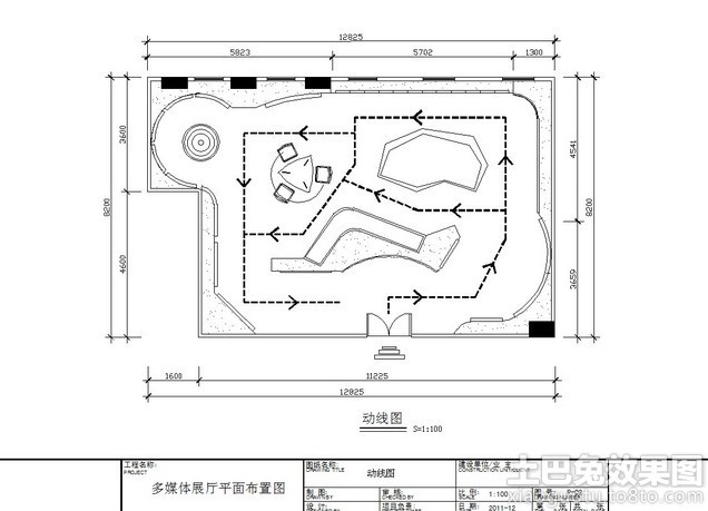 展區展廳平面圖